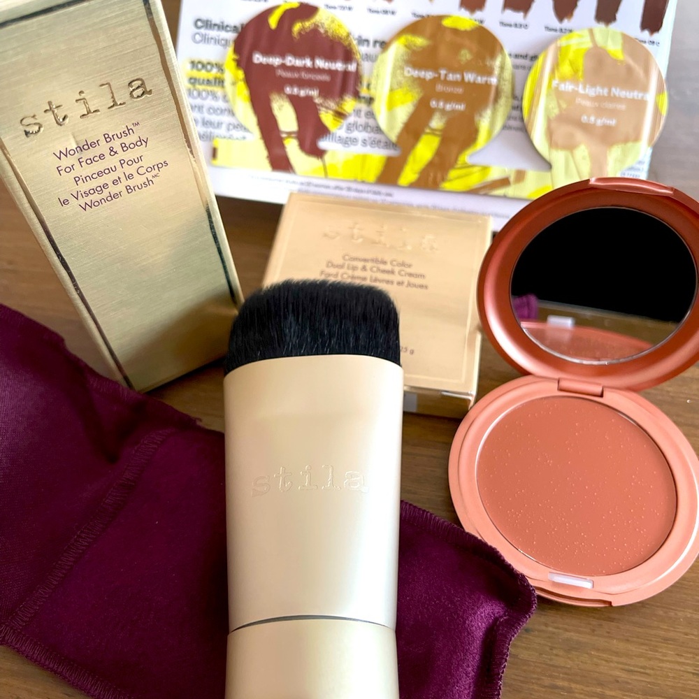 NIB Stila Makeup Lot Convertible Color Wonder Brush Kosas